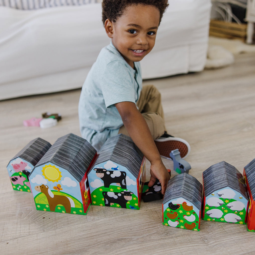 Educational Nesting & Sorting Barns & Animals