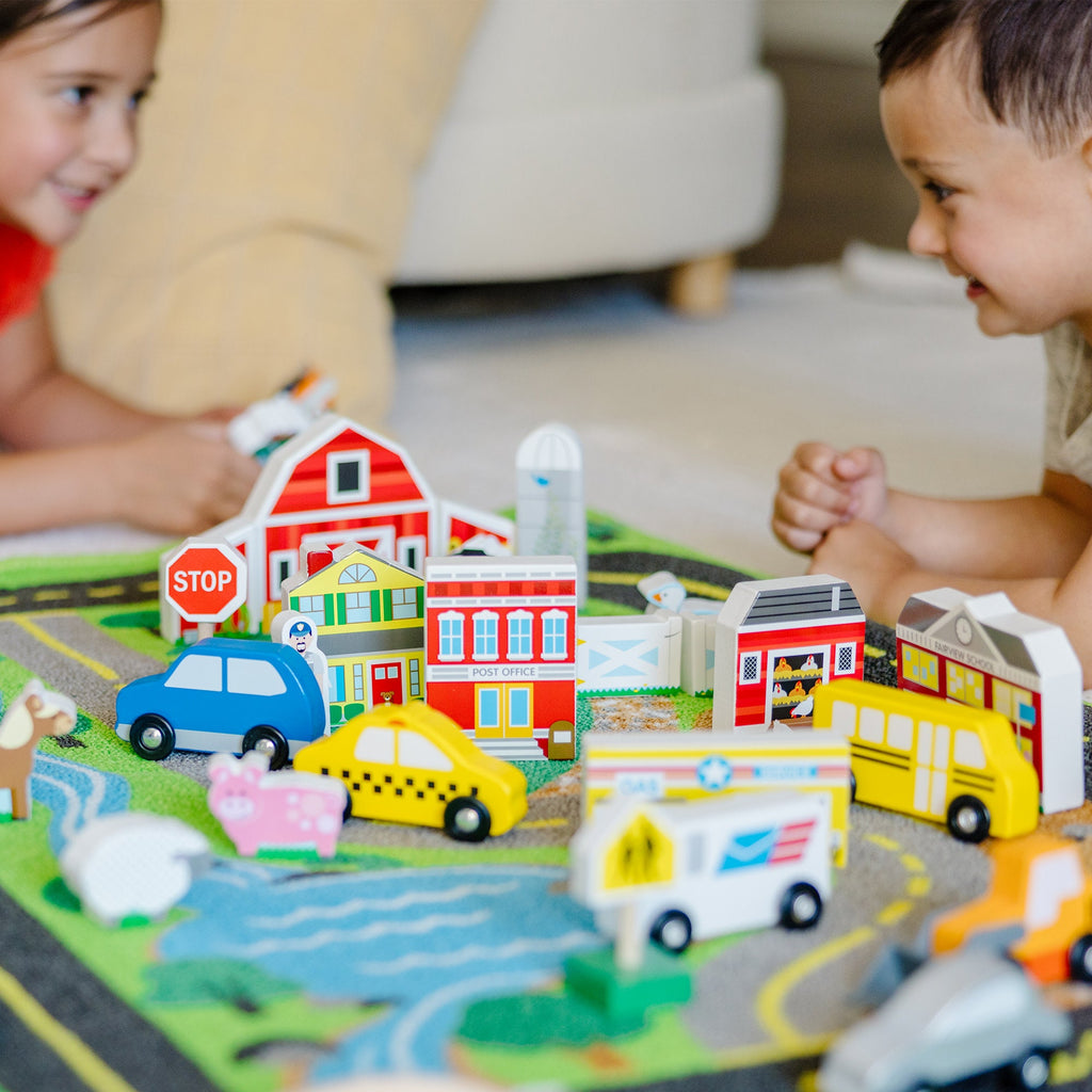 Educational Deluxe Road Rug Play Set