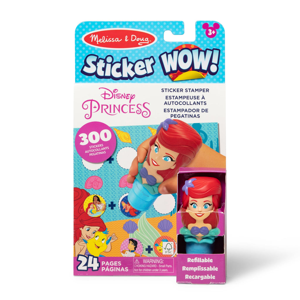 Educational Sticker WOW Activity Pad & Sticker Stamper - Ariel