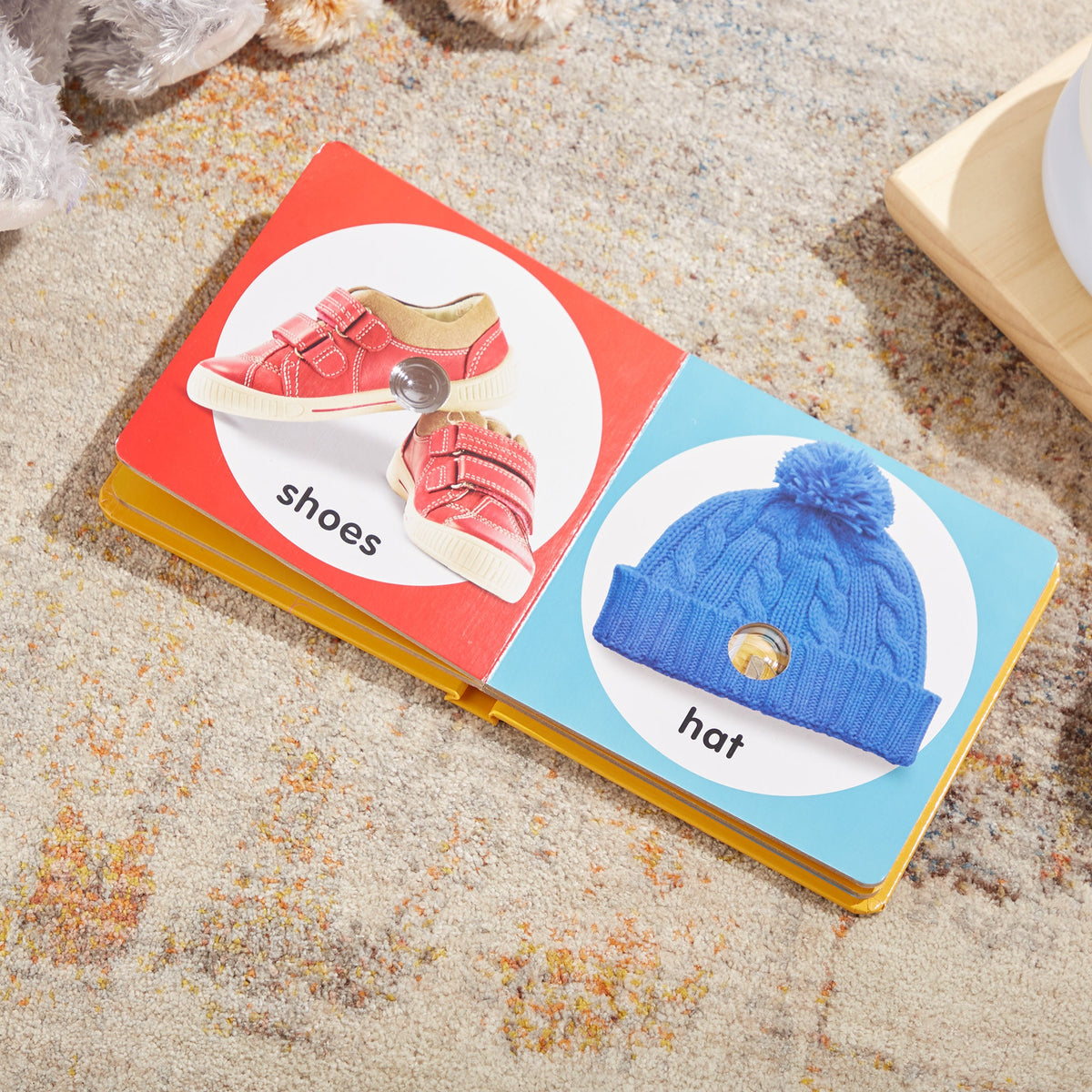 Educational Poke-a-Dot First Words Board Book