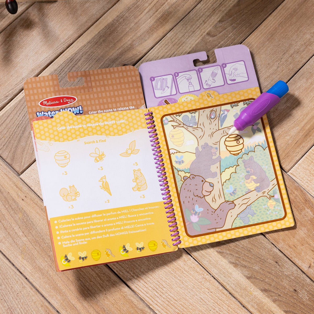 Educational Scented Water WOW Water-Reveal Pad - Treats