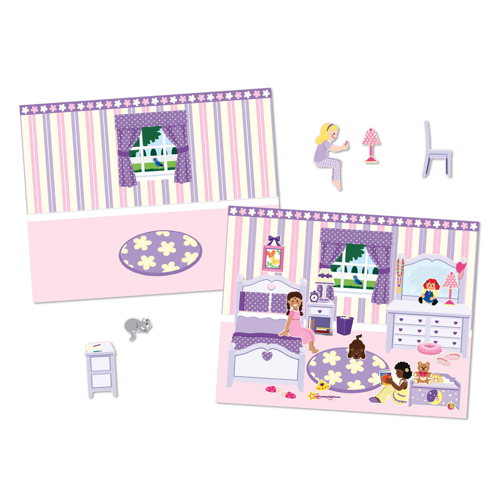 Educational Reusable Sticker Pad - Play House