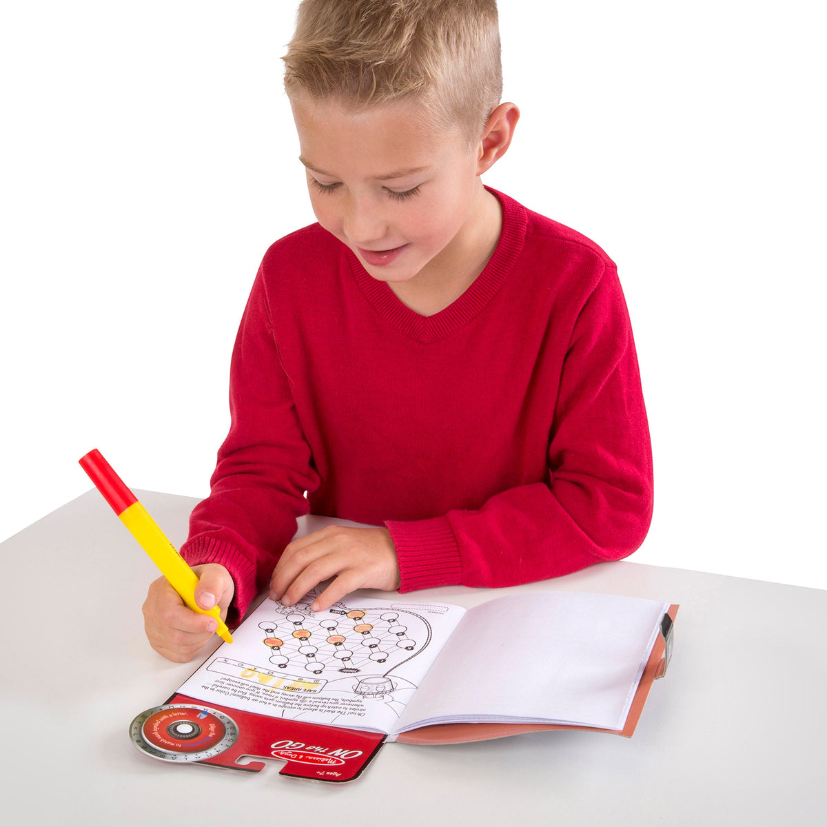 Educational On the Go Secret Decoder Activity Books 3-Pack Slippery Flippers Runaway Ruby Game Book