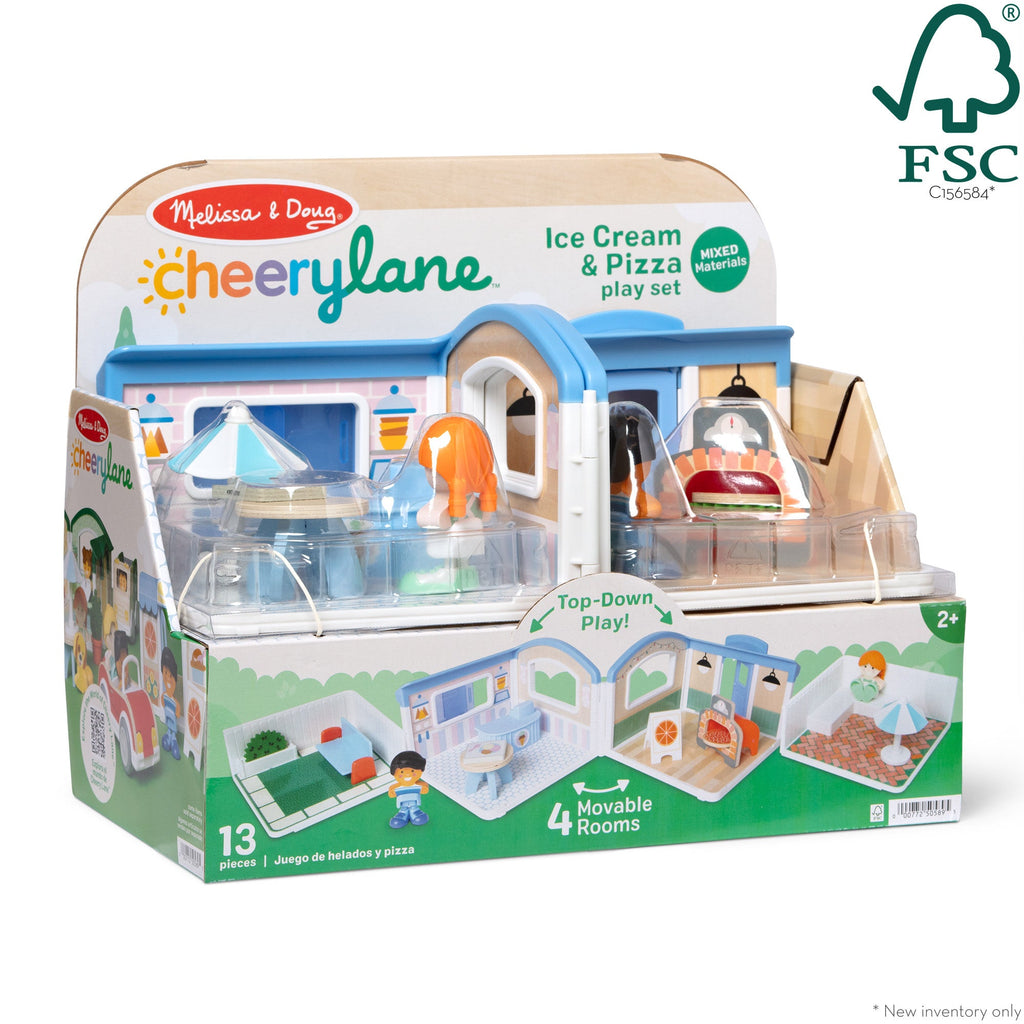 Educational Cheery Lane Ice Cream and Pizza Play Set