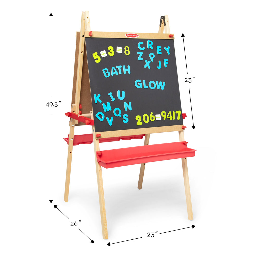 Educational Deluxe Magnetic Standing Art Easel