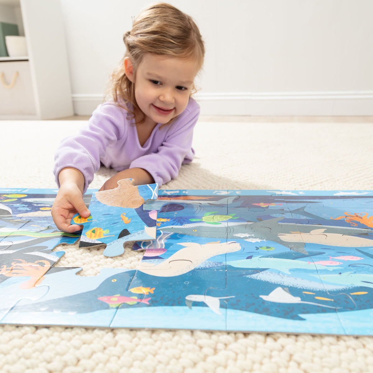 Educational Search & Find Beneath the Waves Floor Puzzle - 48 Pieces