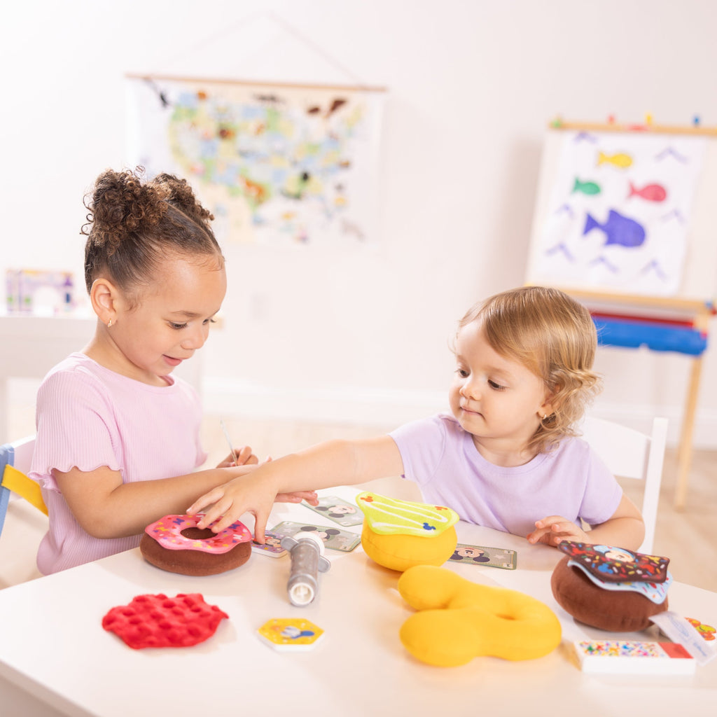 Educational Disney Fill and Top Character Donuts Play Set