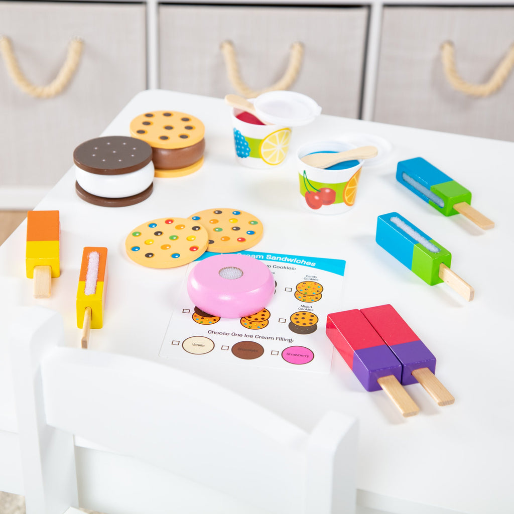 Educational Wooden Frozen Treats Play Set