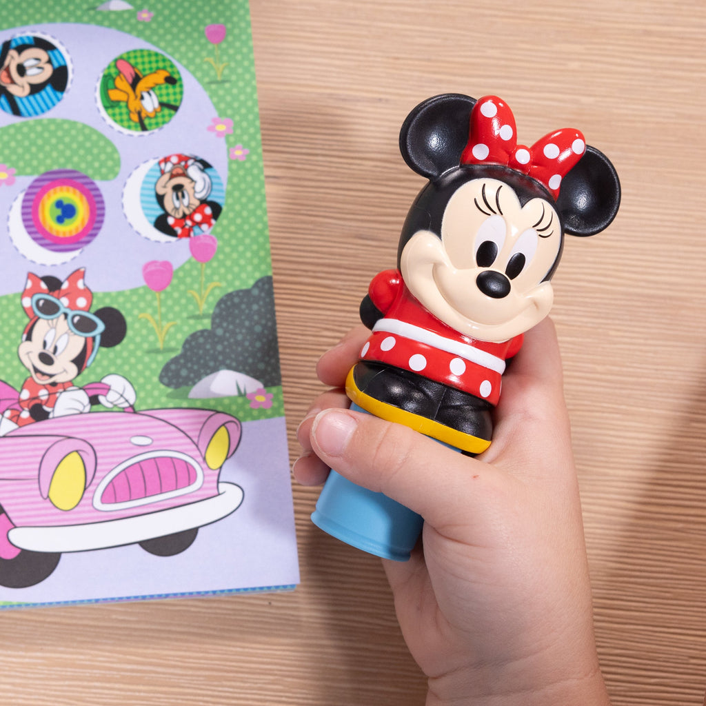 Educational Sticker WOW Activity Pad & Sticker Stamper - Disneys Minnie Mouse
