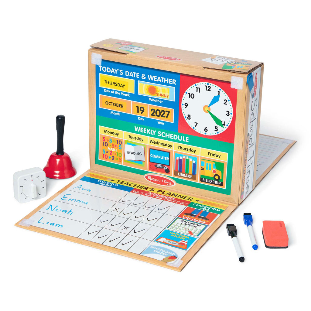 Educational School Time Classroom Play Set
