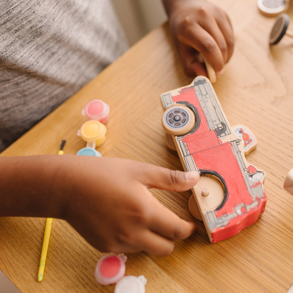 Educational PAW Patrol Wooden Craft Kit - Vehicles