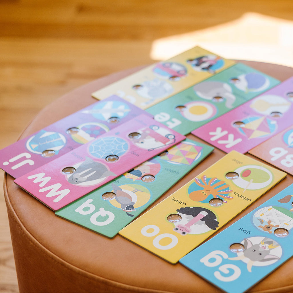 Educational Poke-A-Dot Jumbo Alphabet Learning Cards