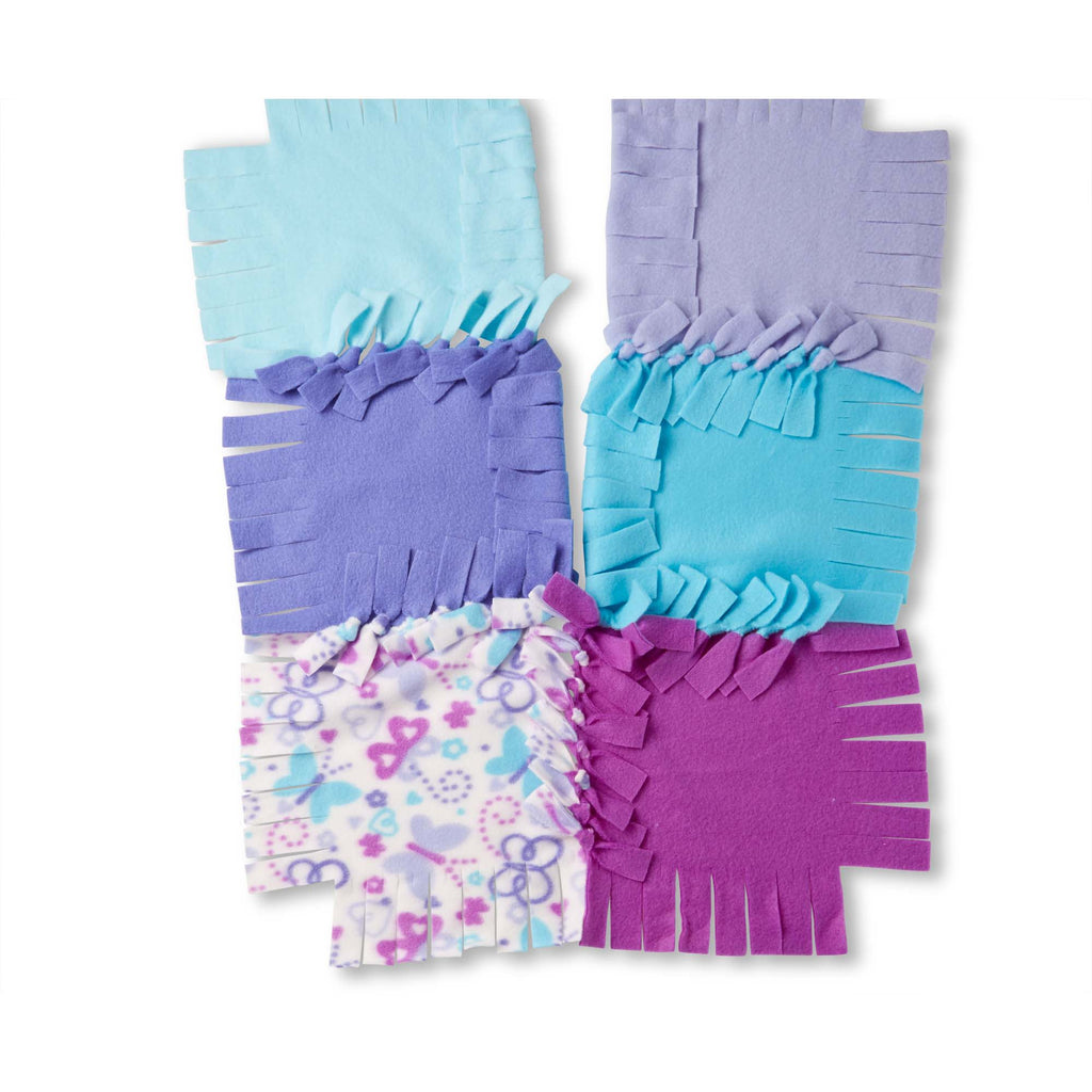 Educational Created by Me Butterfly Fleece Quilt