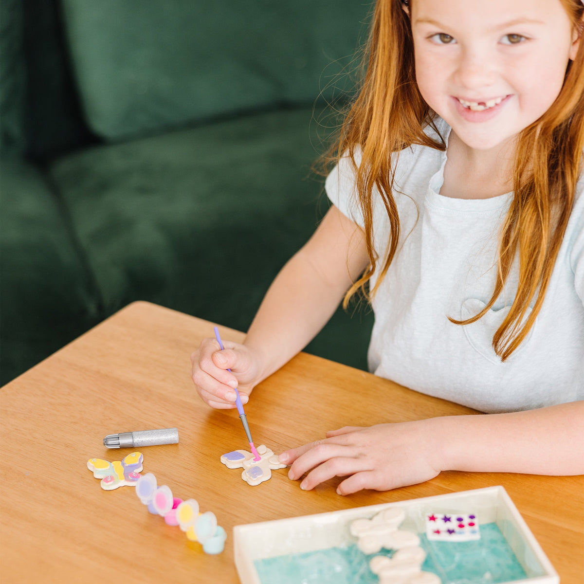 Educational Created by Me Wooden Butterfly Magnets Craft Kit