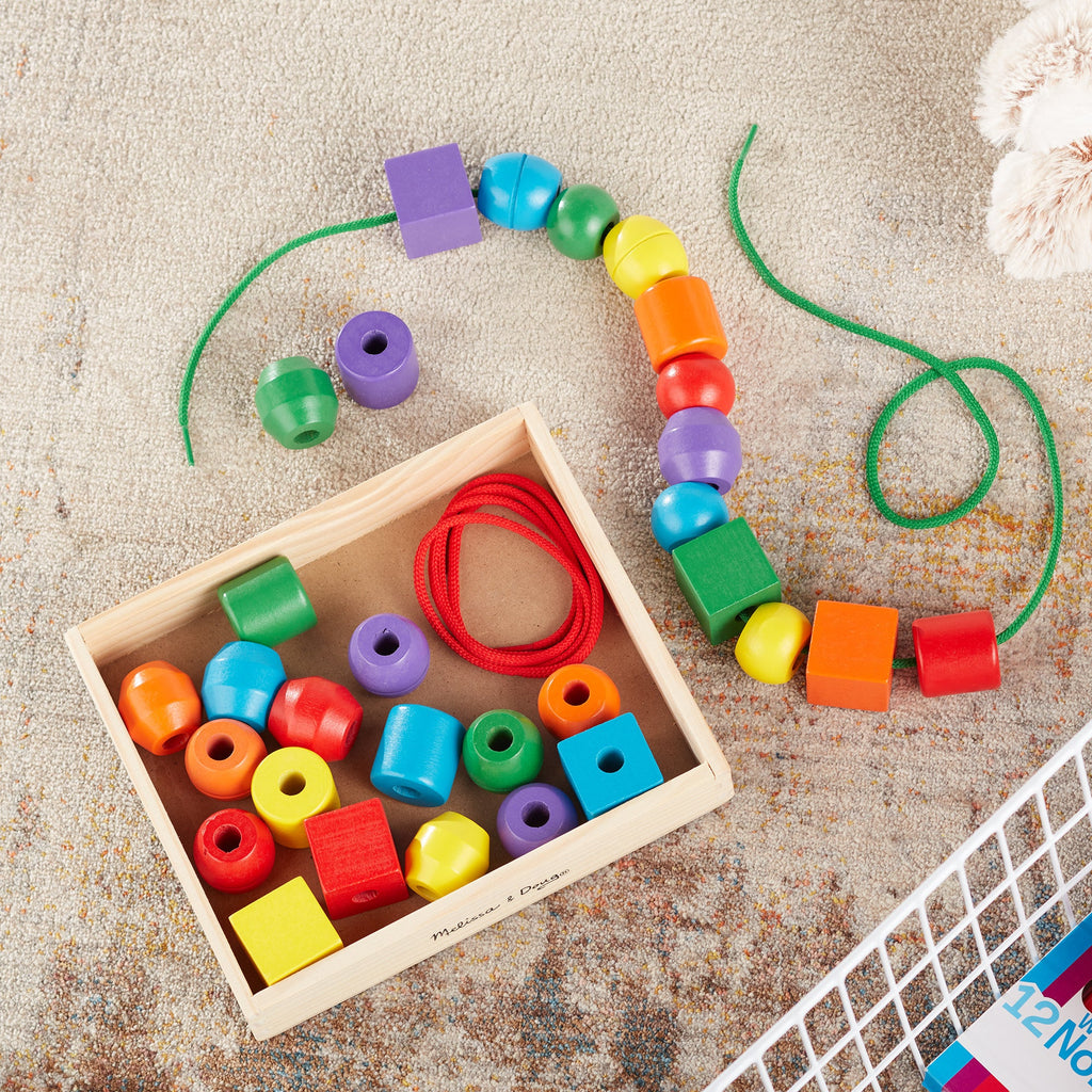 Educational Primary Lacing Beads