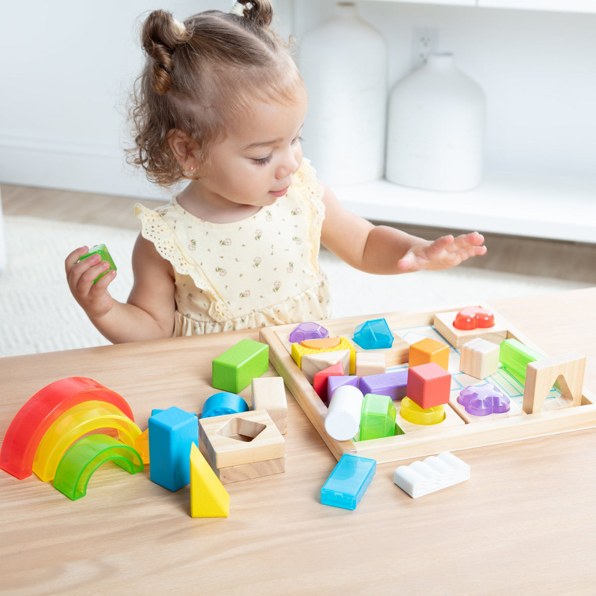 Educational Sensory Matching Blocks