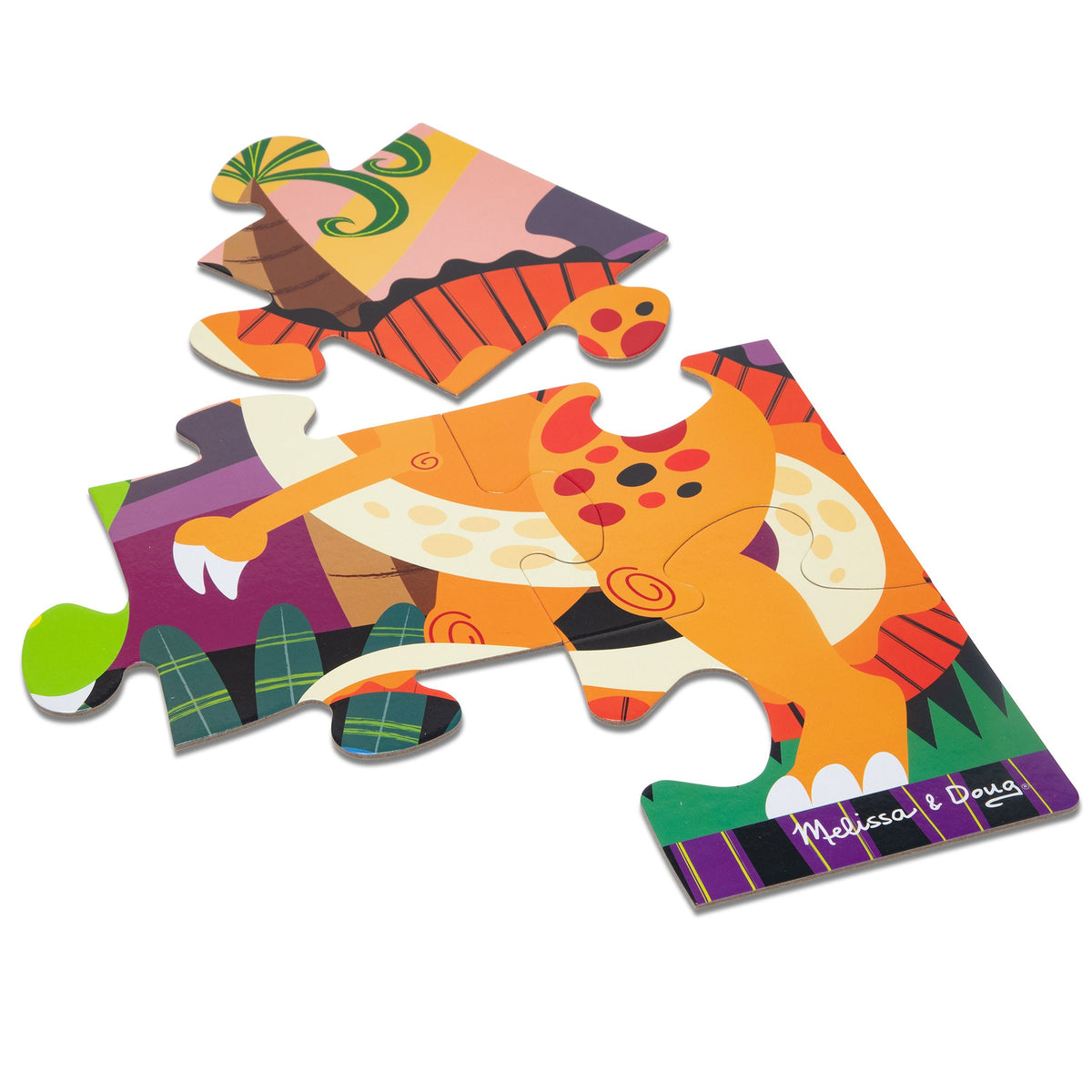 Educational Dinosaur Dawn Floor Puzzle - 24 Pieces