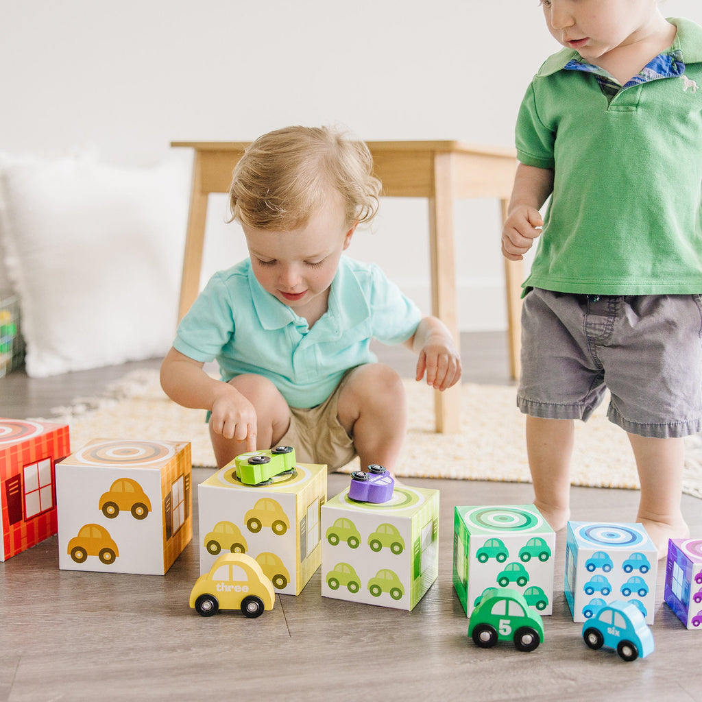Educational Nesting & Sorting Garages & Cars