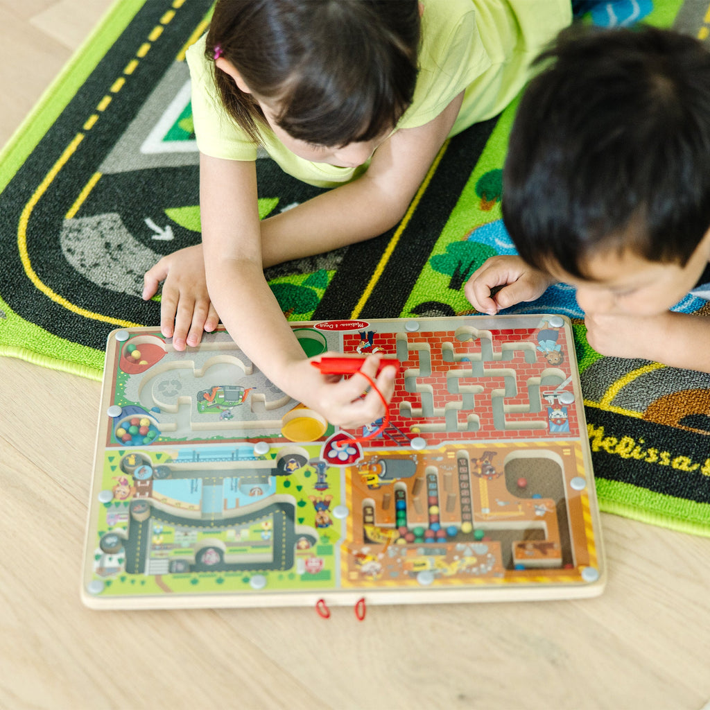 Educational PAW Patrol Wooden 4-in-1 Magnetic Wand Maze Board