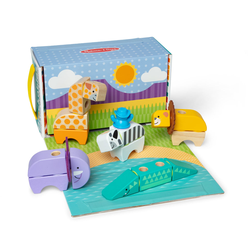 Educational Blockables Safari Play Set