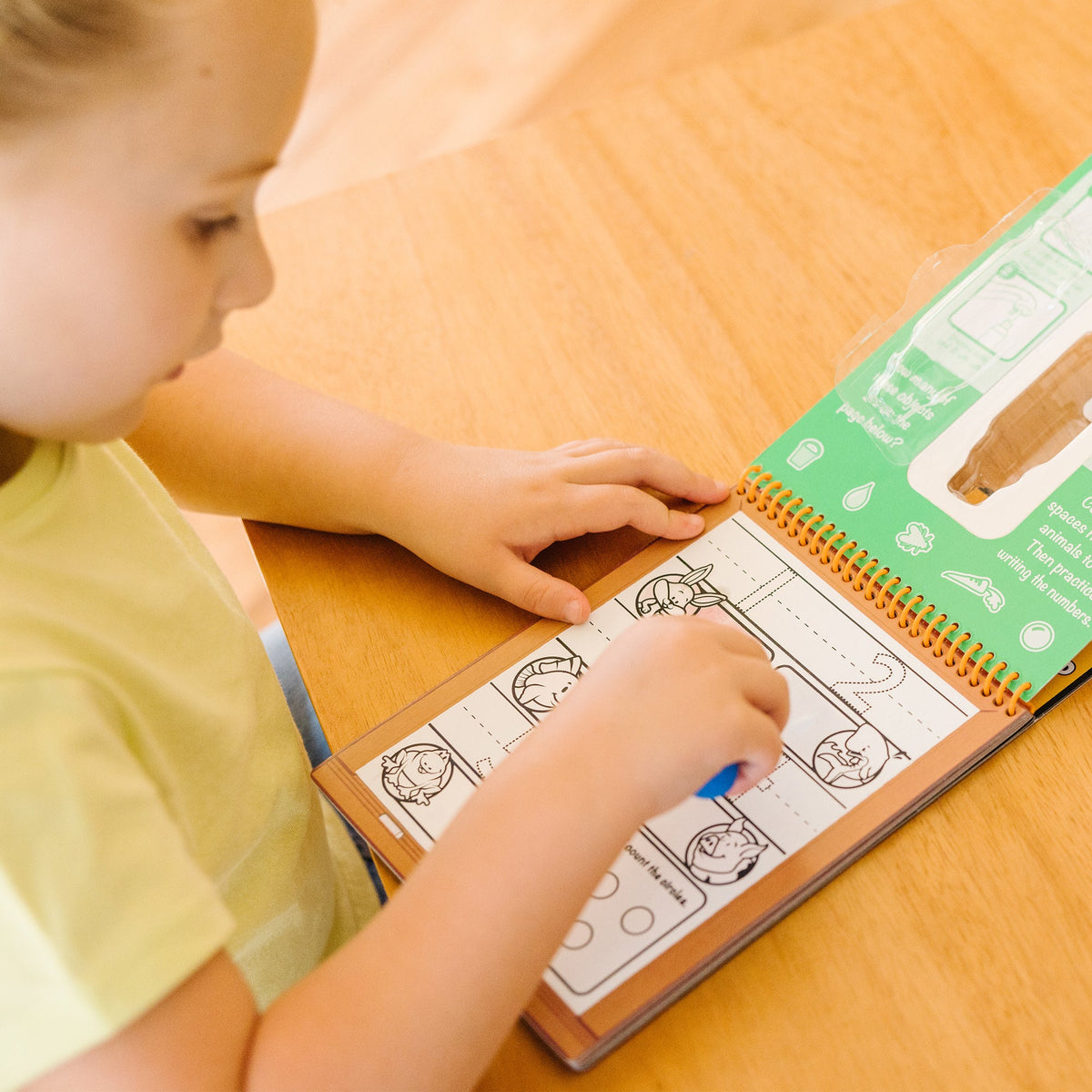 Educational Water Wow Water-Reveal Activity Pad - Numbers