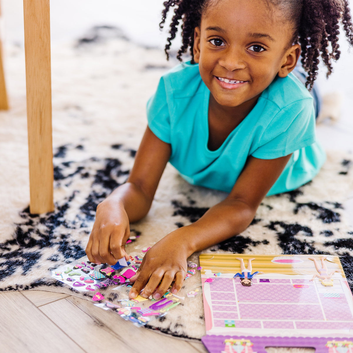 Educational Puffy Sticker Activity Book - Dress-Up