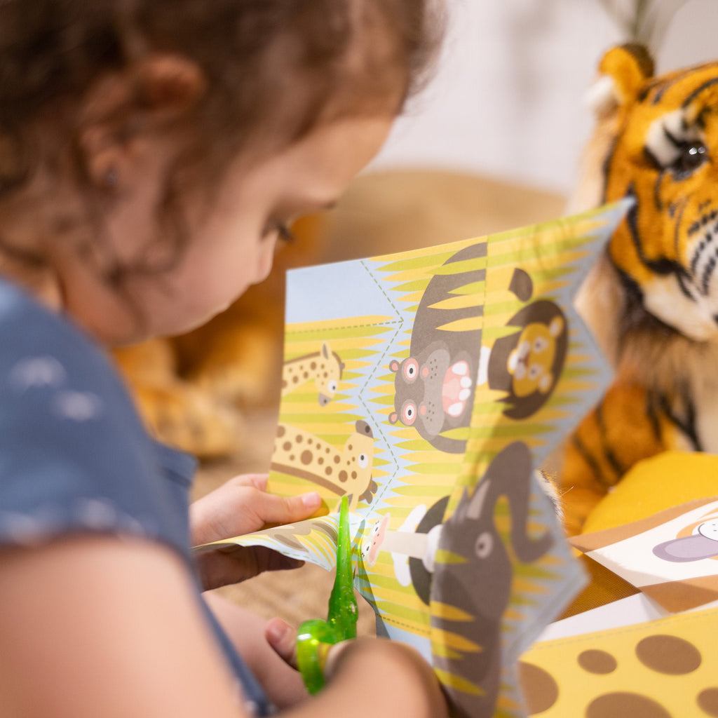Educational Safari Scissor Skills Activity Pad