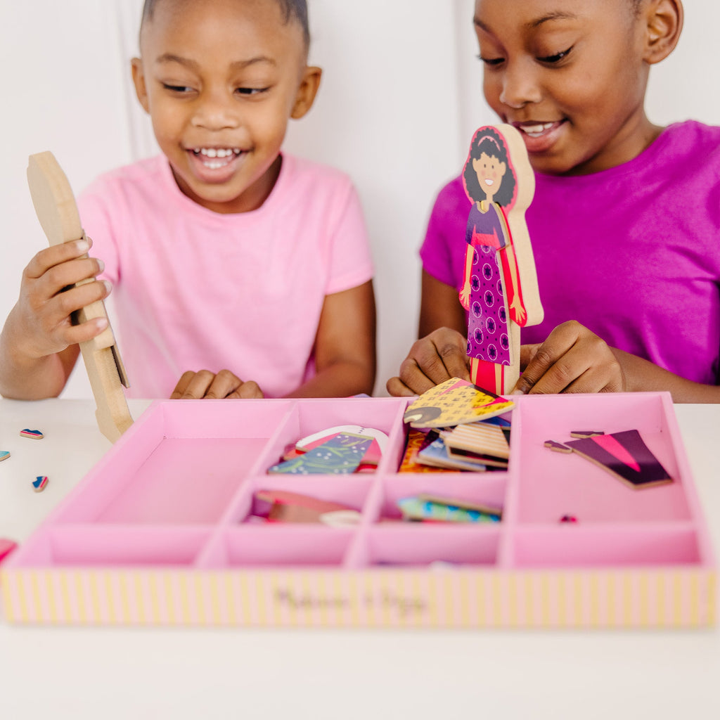 Educational Abby & Emma Magnetic Pretend Play