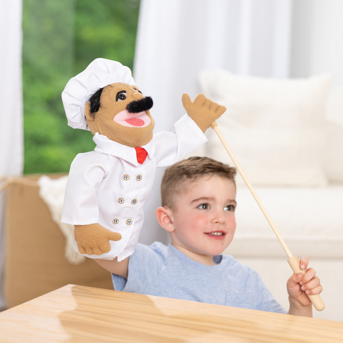 Educational Chef Puppet Al Dente