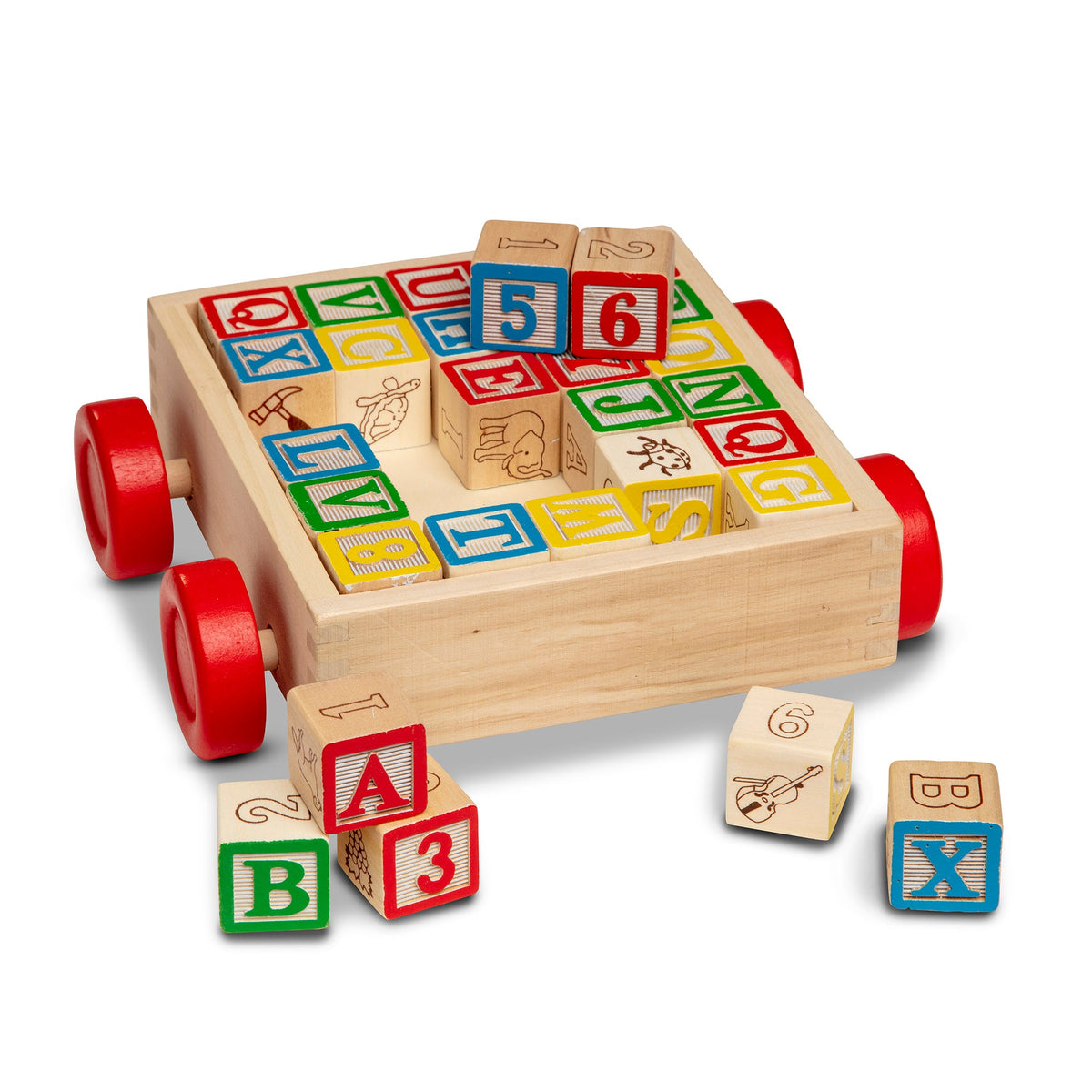 Educational Classic ABC Block Cart