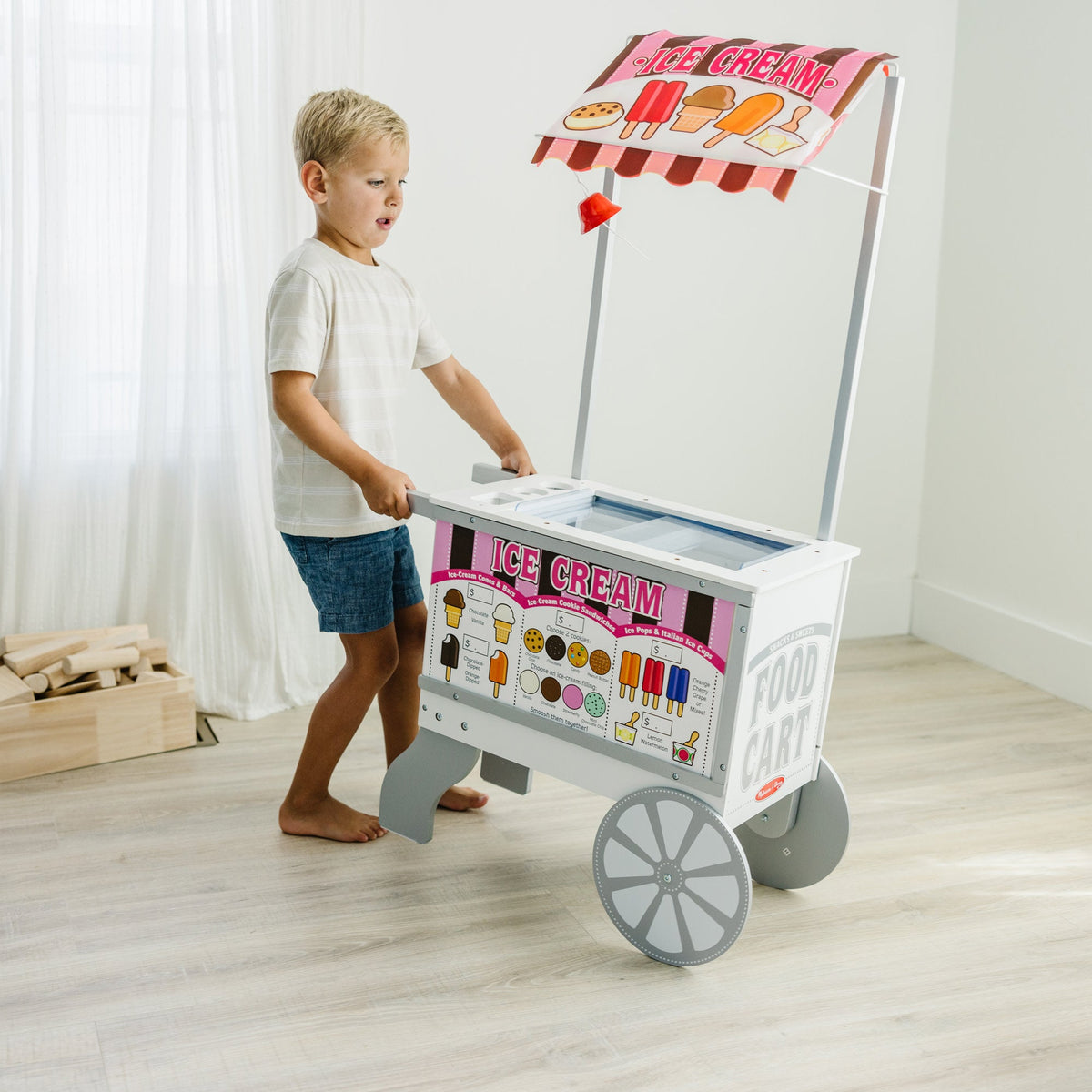 Educational Snacks & Sweets Food Cart