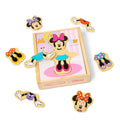 Educational Disney Minnie Mouse Wooden Mix & Match Dress-Up Puzzle