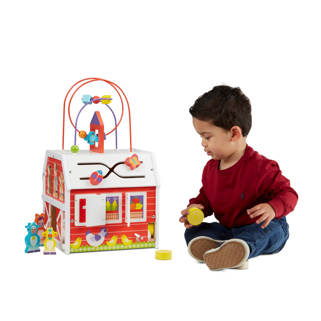Educational First Play Slide Sort & Roll Activity Barn