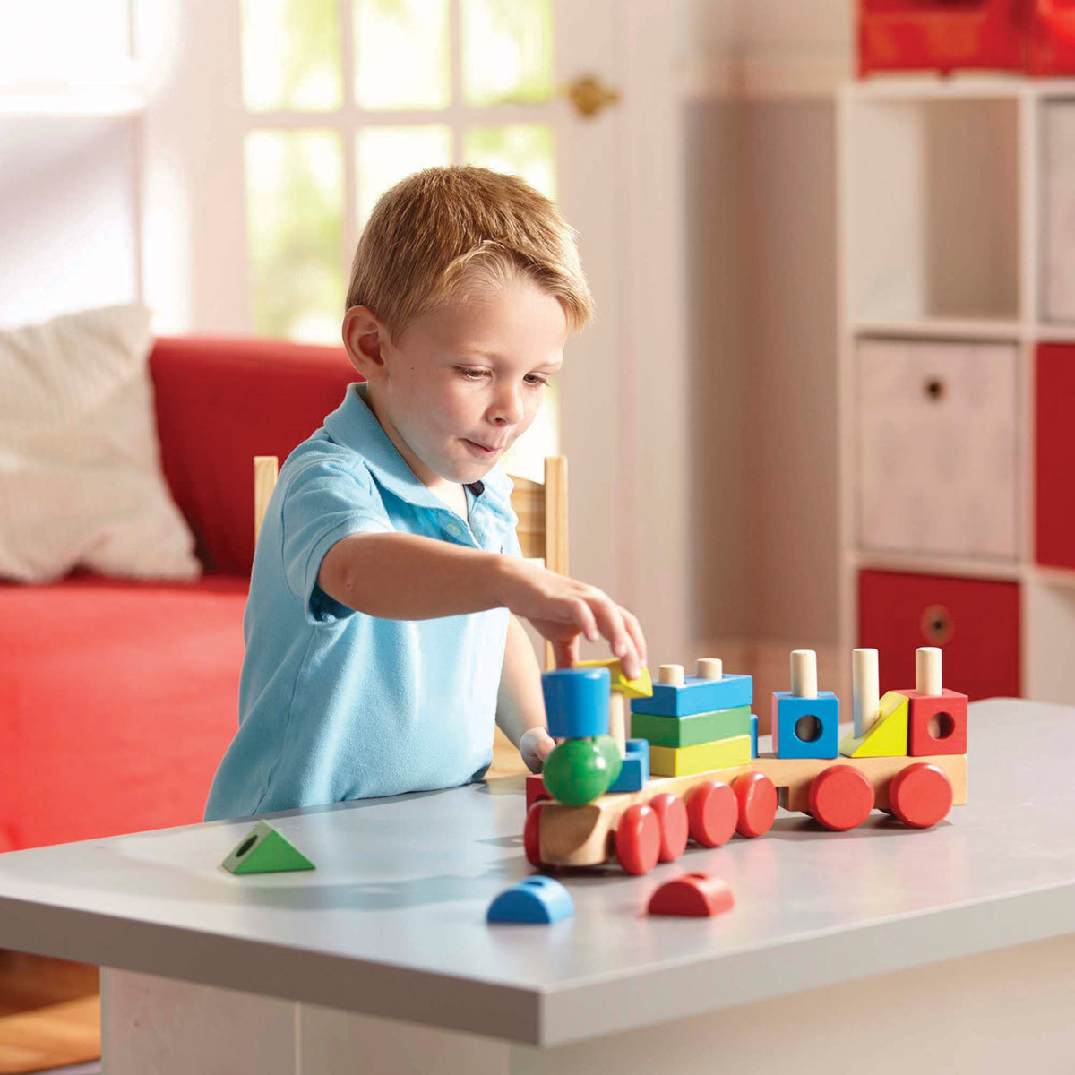 Educational Stacking Train Toddler Toy