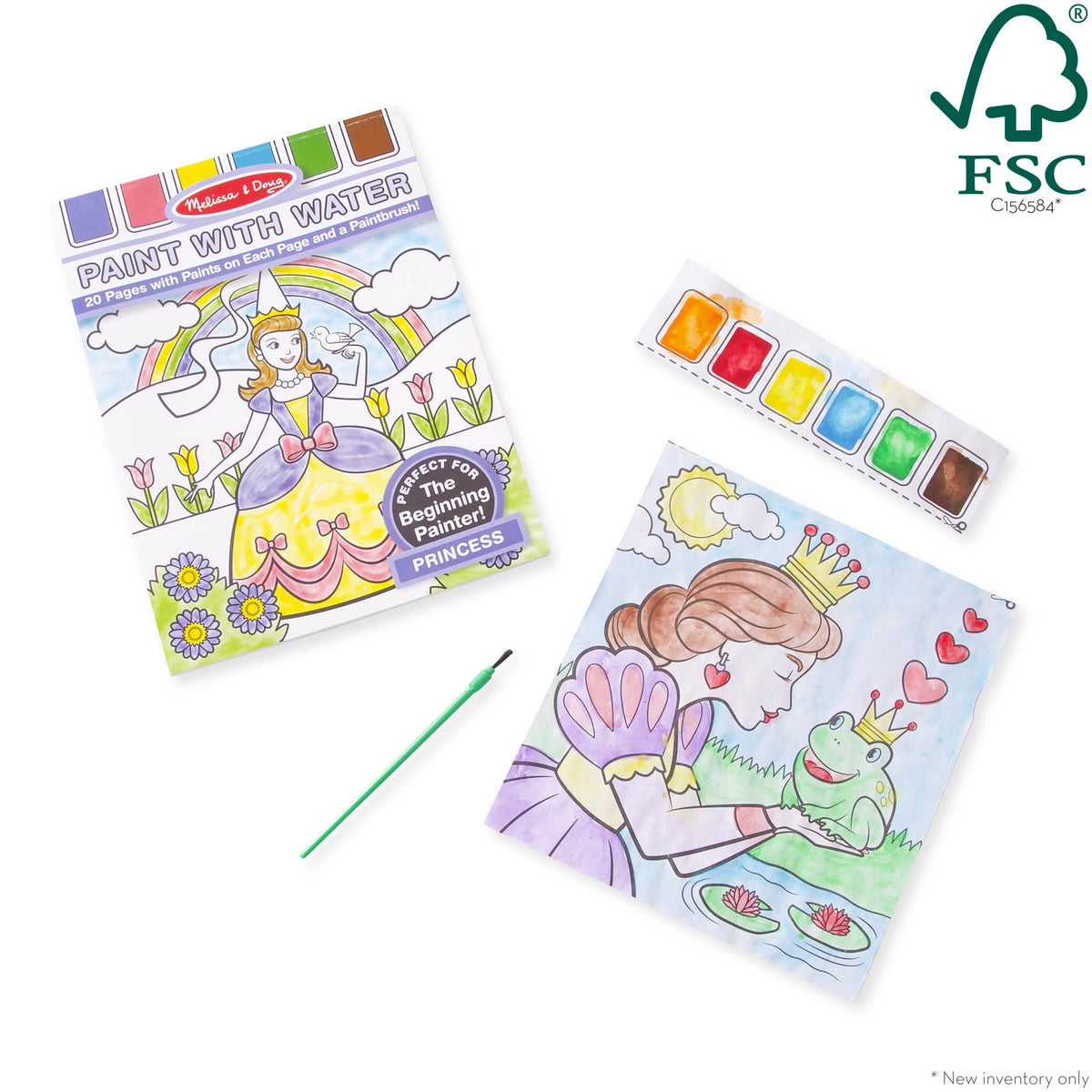 Educational Paint With Water - Princess