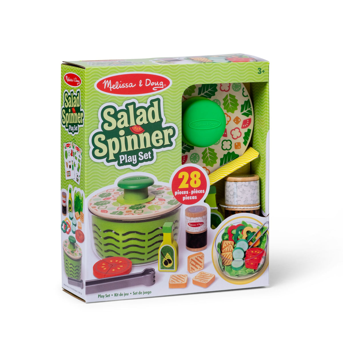 Educational Salad Spinner Play Set